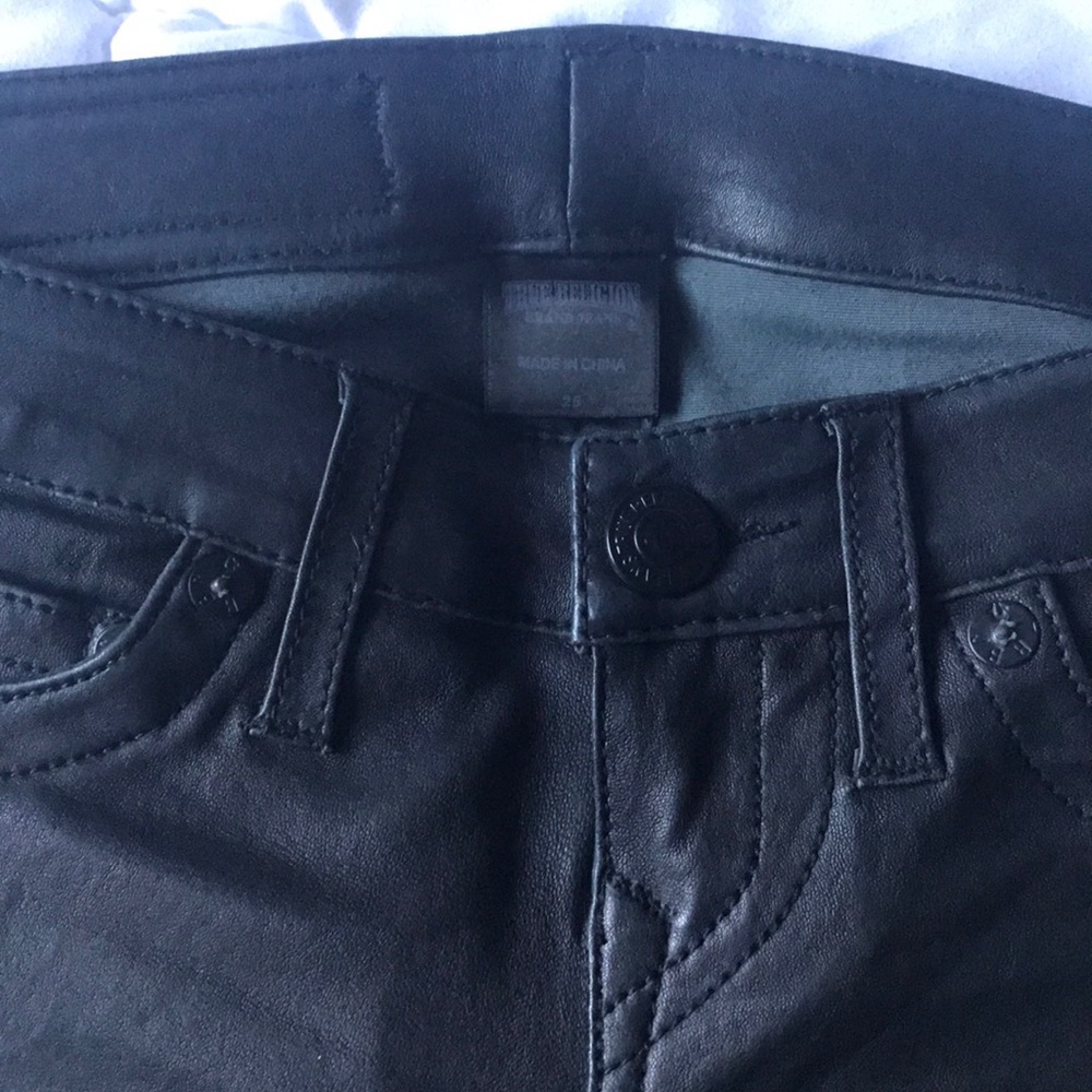 True Religion Genuine Leather pants